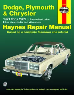 dodge charger repair manual