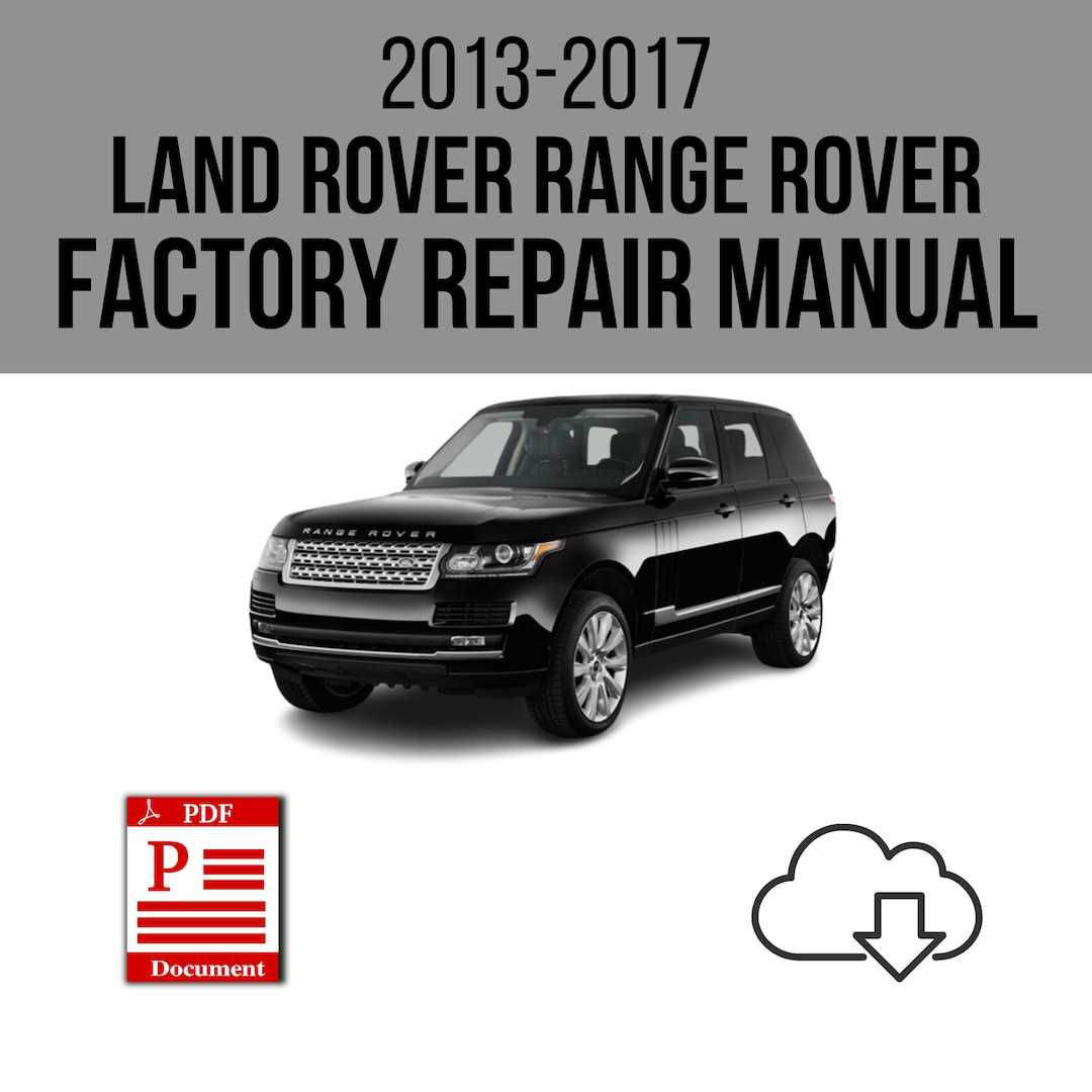 range rover sport repair manual