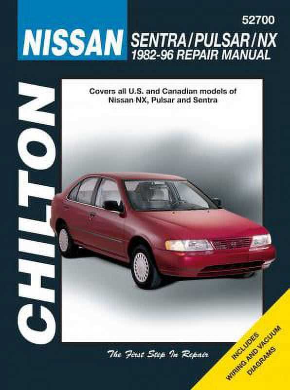 1998 nissan sentra repair manual