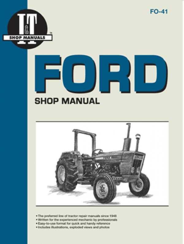 ford 4610 repair manual