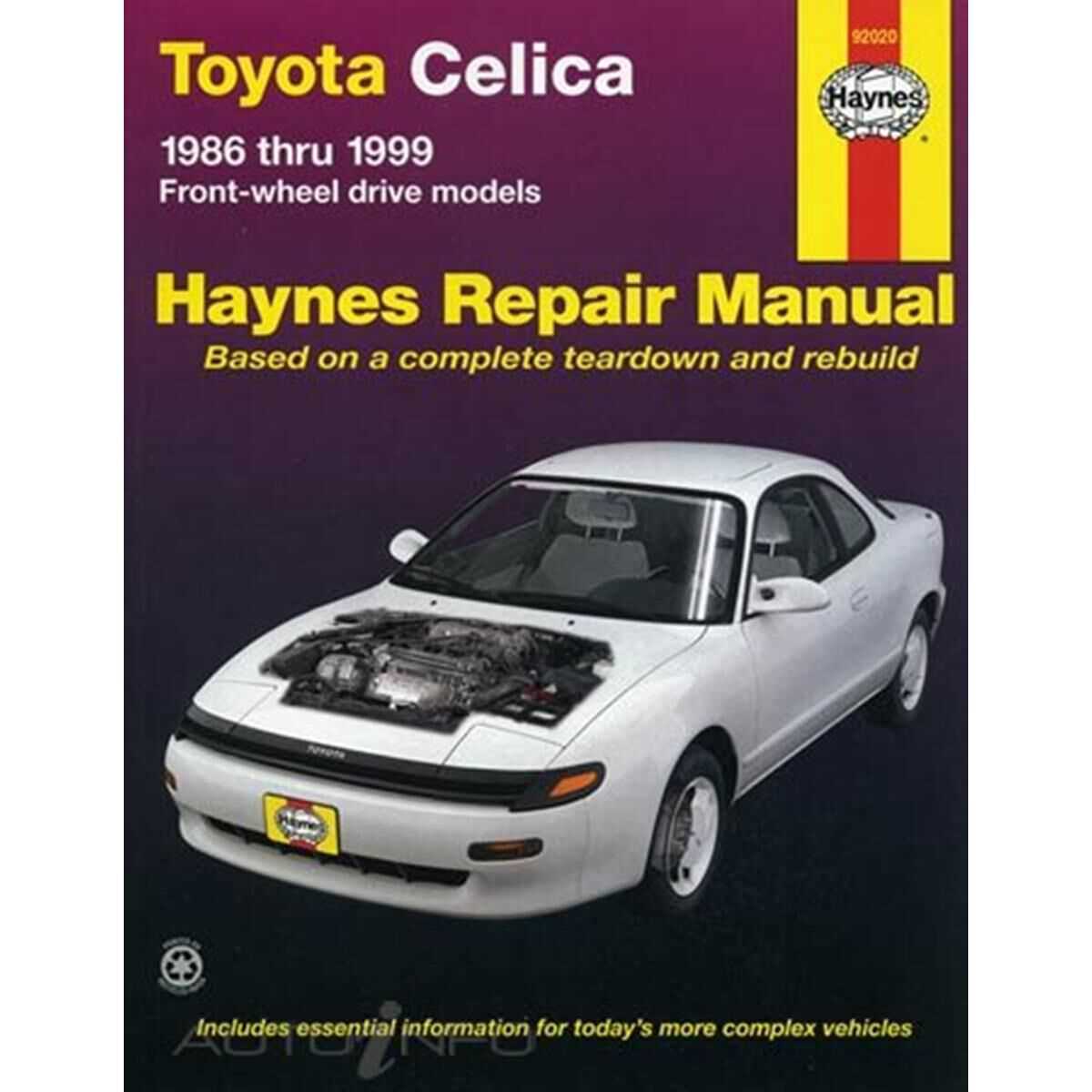 auto repair manuals toyota