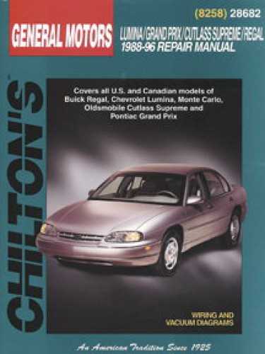 1993 buick regal repair manual