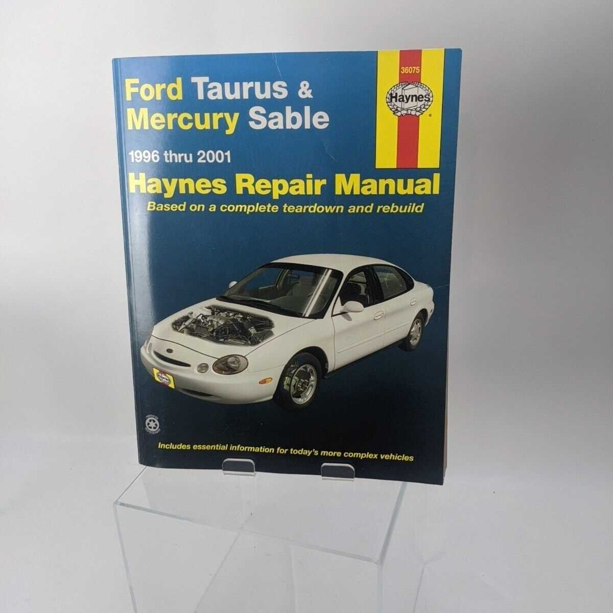 2001 mercury sable repair manual