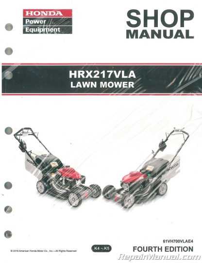 honda hrx repair manual