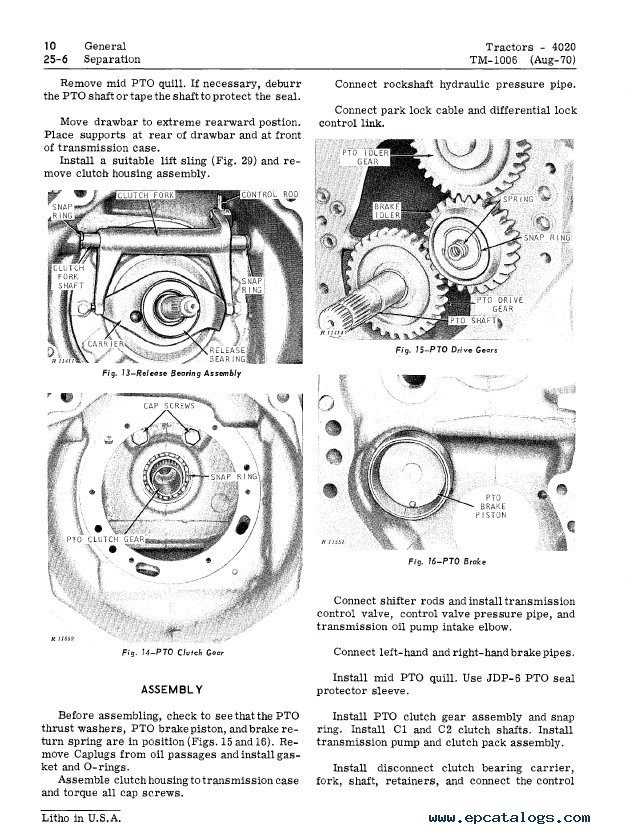 john deere 4020 repair manual