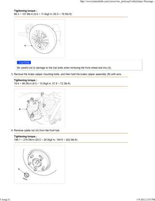 kiatechinfo com repair manual