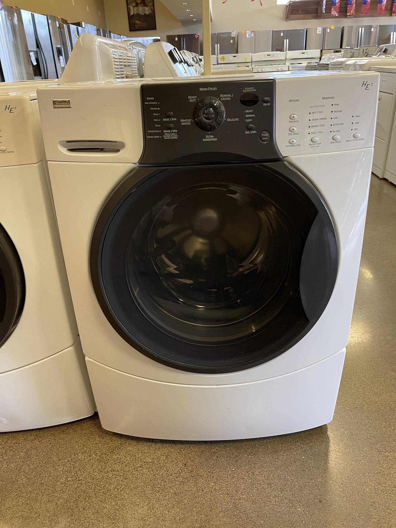 kenmore he3 washer repair manual