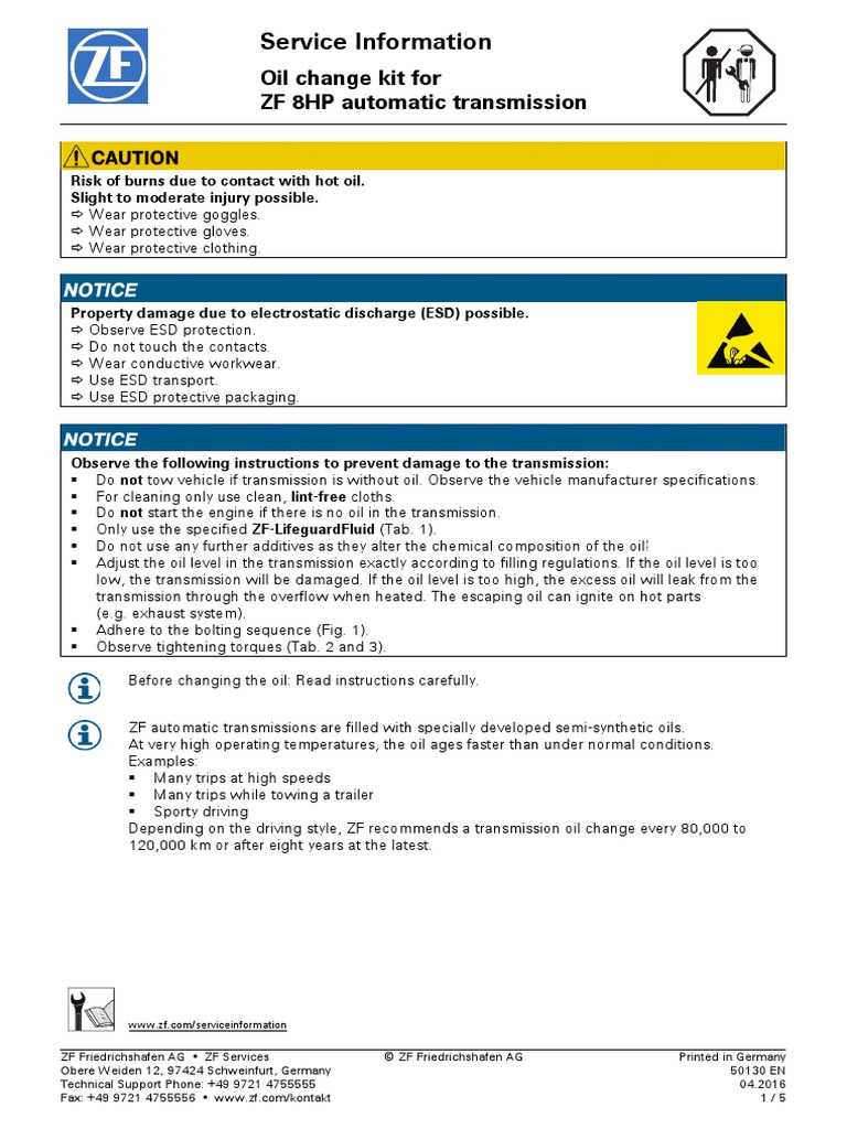 zf 8hp repair manual