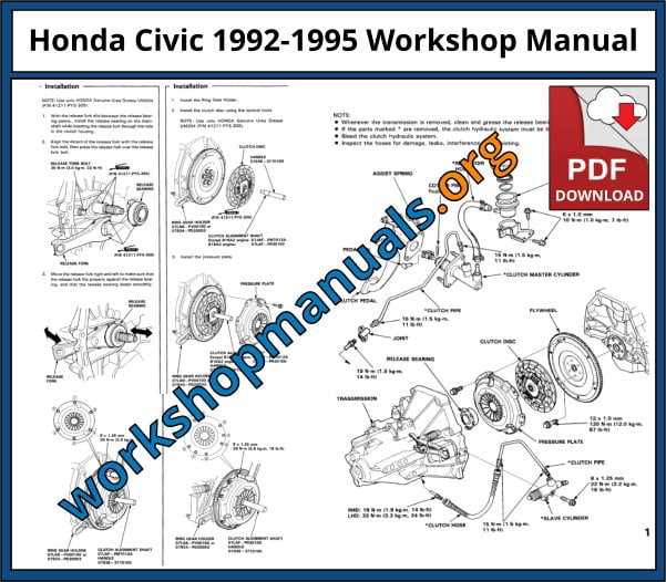 97 honda civic repair manual