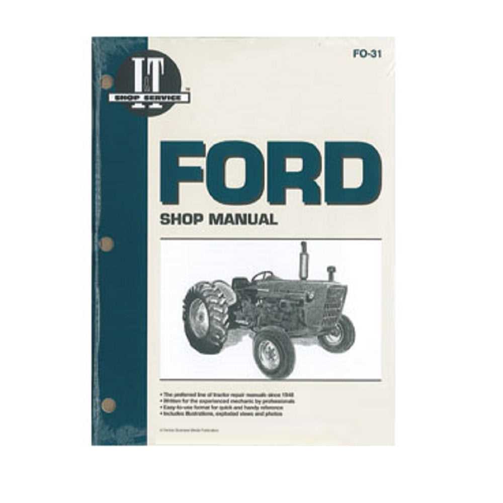 ford 3000 repair manual