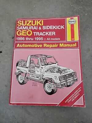 1995 geo tracker repair manual