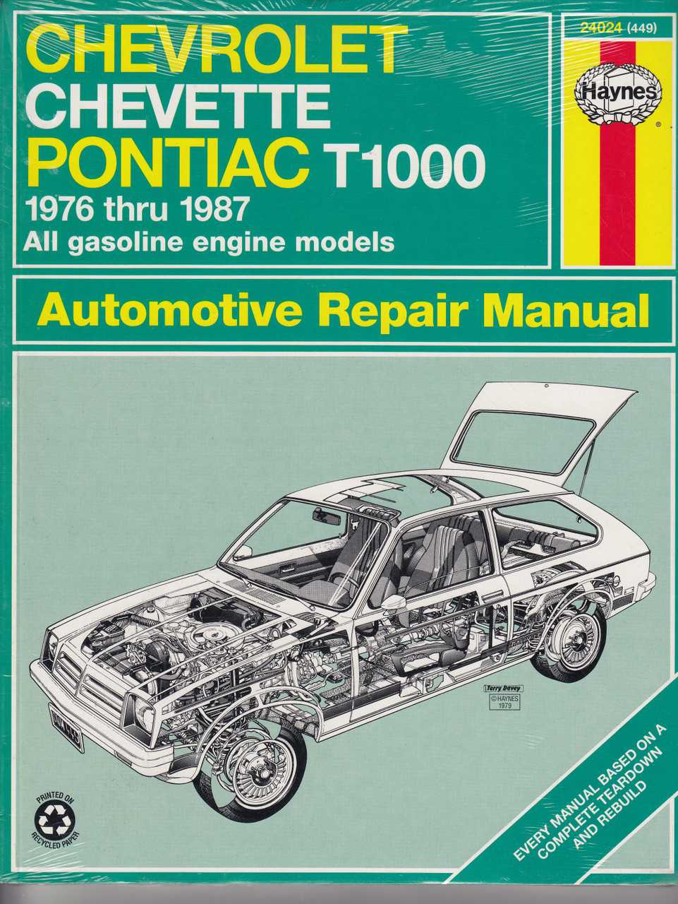 chevrolet auto repair manuals