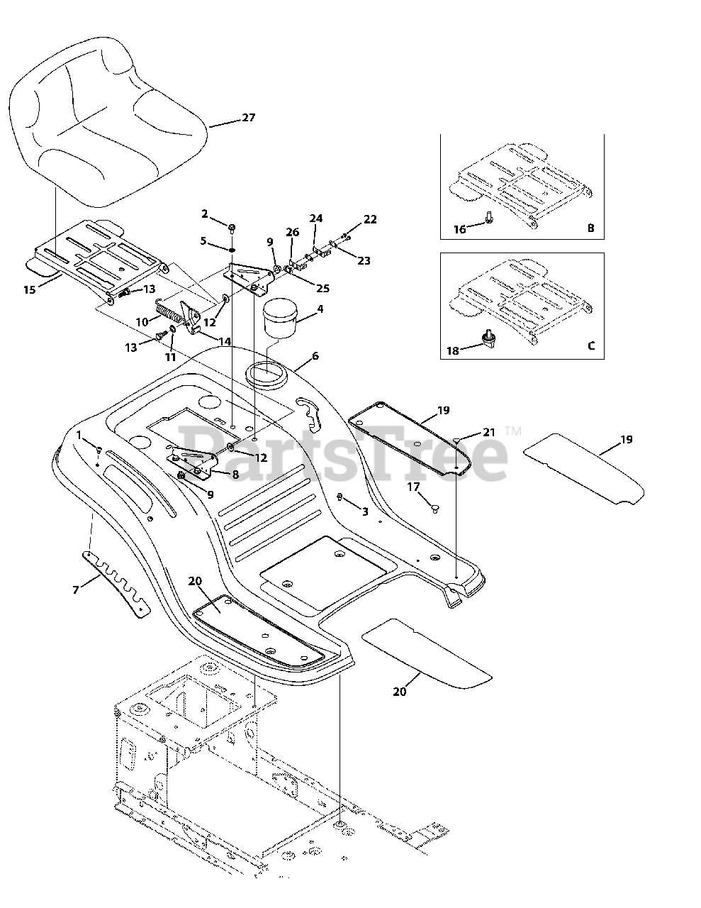 huskee riding mower repair manual