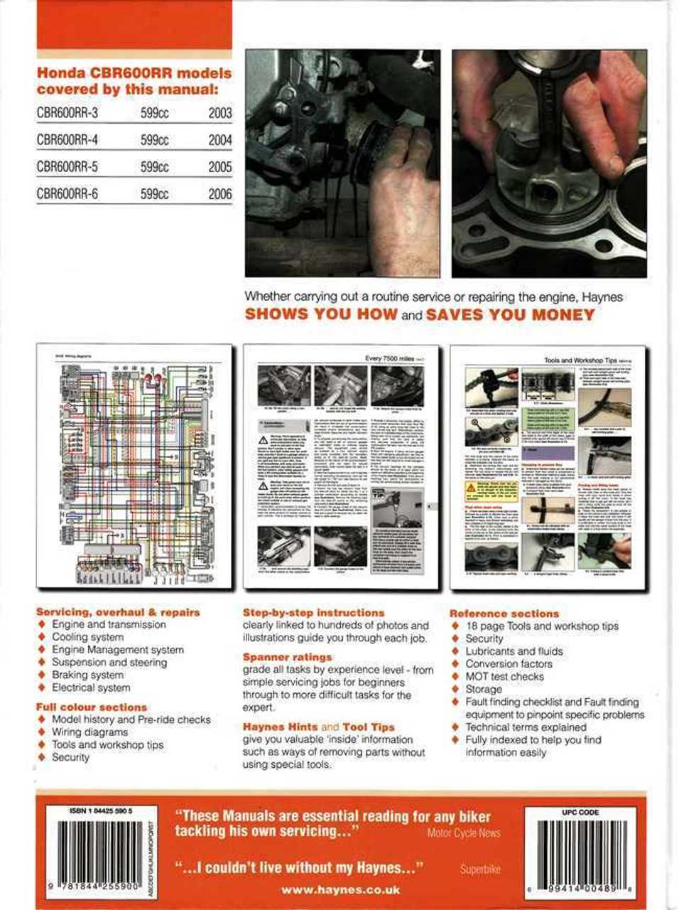 2004 cbr600rr repair manual