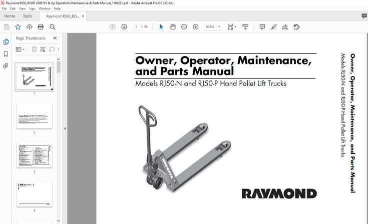 rol lift pallet jack repair manual