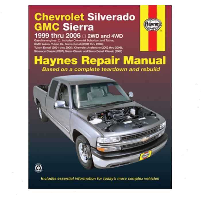 2002 chevy silverado repair manual