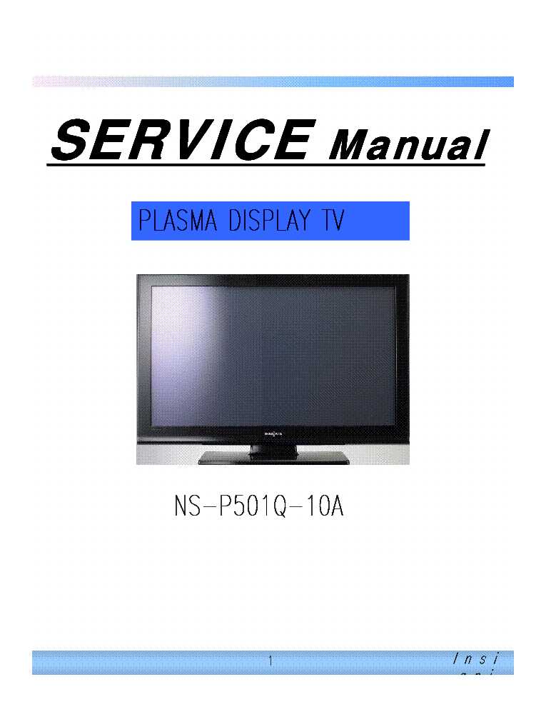 insignia tv repair manual