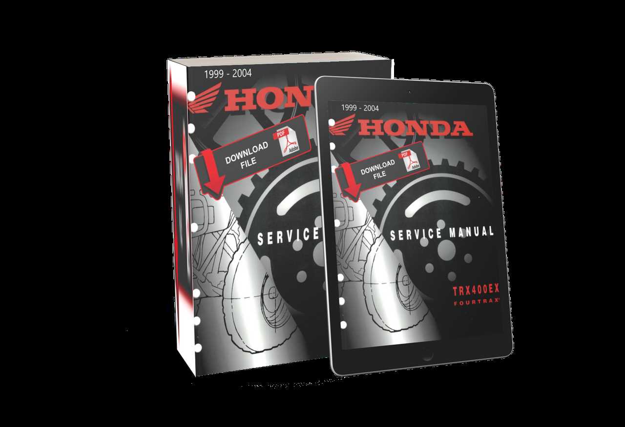 2001 honda 400ex repair manual