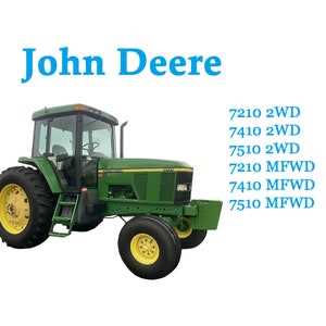 john deere 7410 repair manual