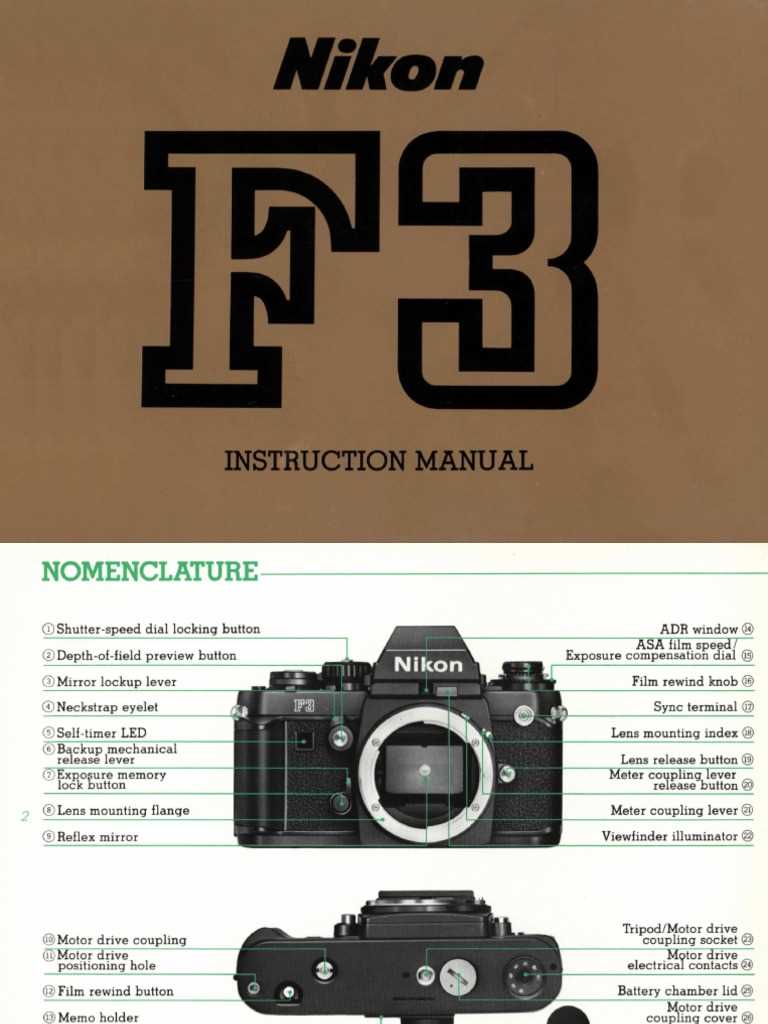 nikon f4 repair manual