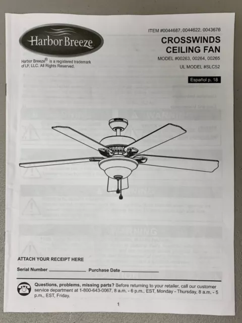 hunter fan repair manual