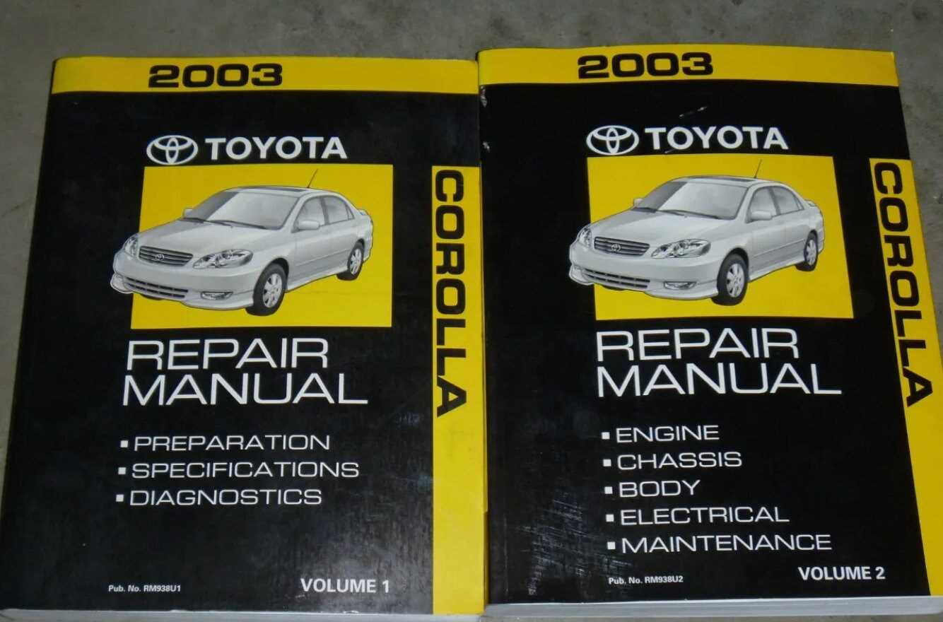 2003 toyota camry repair manual