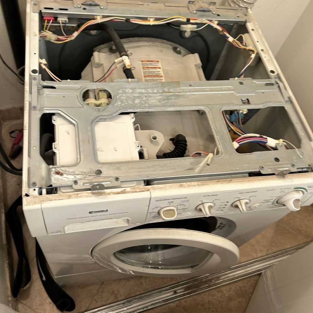 kenmore model 417 washer dryer combo repair manual