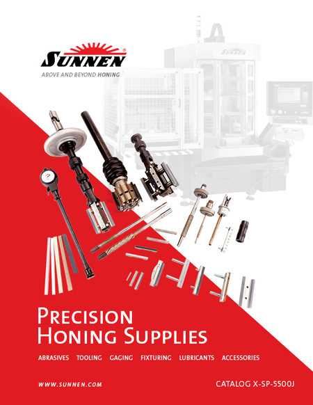 sunnen lbn repair parts manual