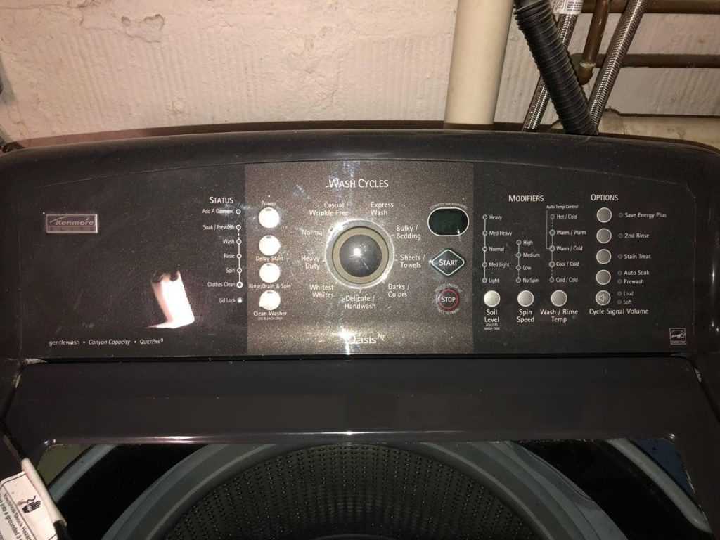 kenmore elite oasis repair manual