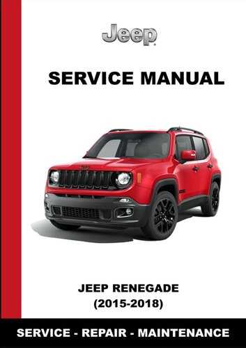 2015 jeep renegade repair manual