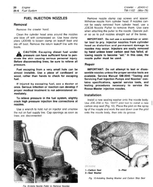 john deere 450c dozer repair manual