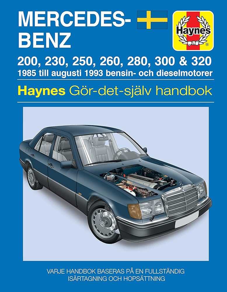 mercedes benz w124 repair manual