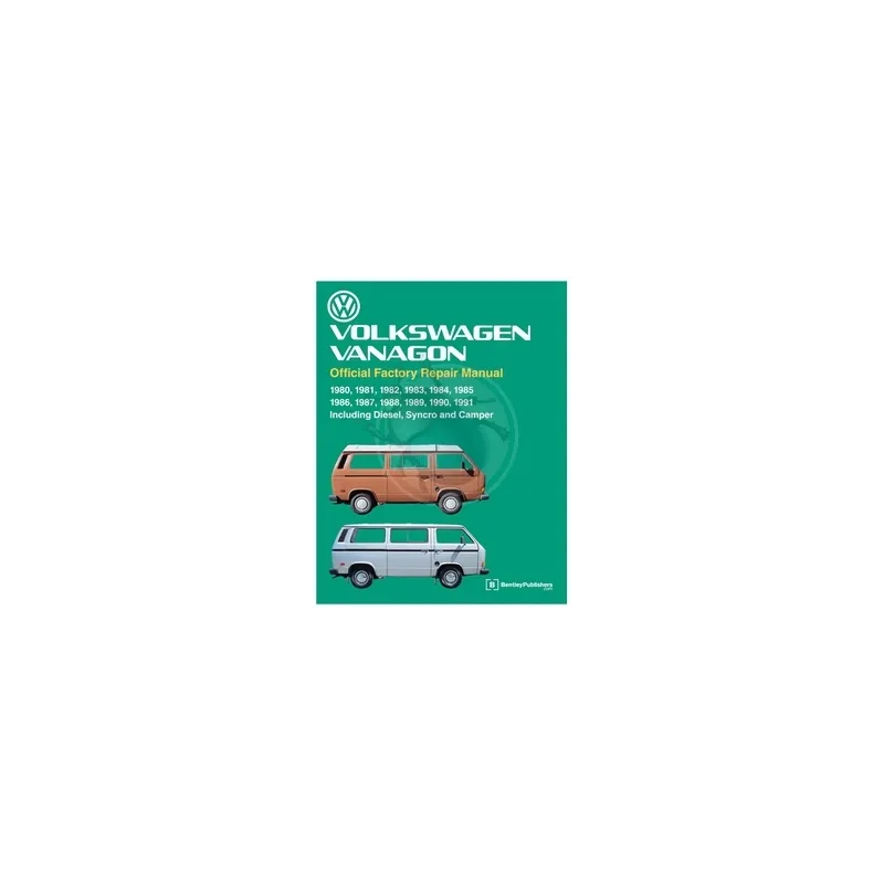 volkswagen vanagon official factory repair manual