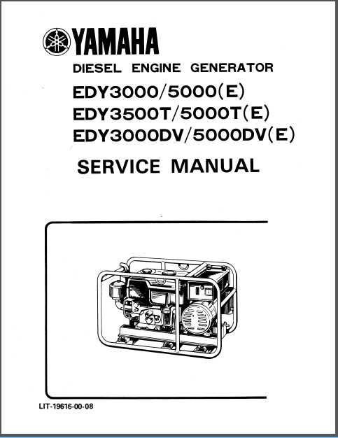 yamaha generator repair manual