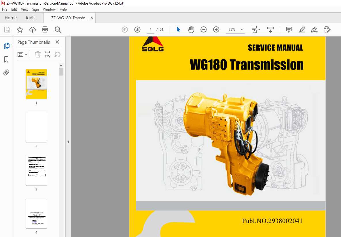 zf gearbox repair manual