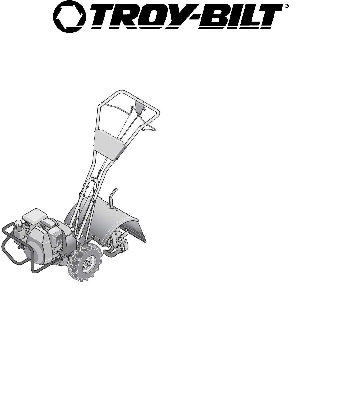 troy bilt super bronco repair manual