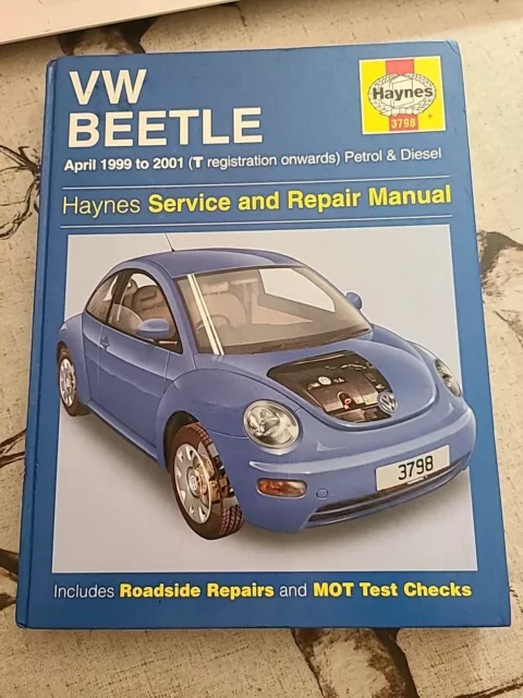 2001 vw beetle repair manual