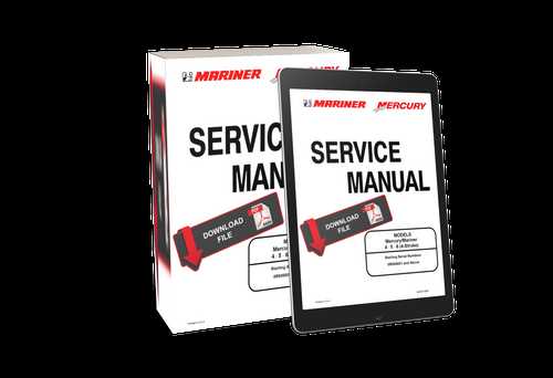 mercury mariner outboard motor repair manuals