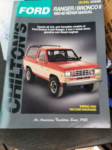 1983 ford ranger repair manual