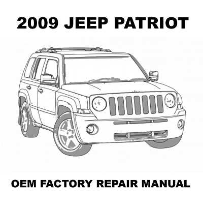 2009 jeep patriot repair manual