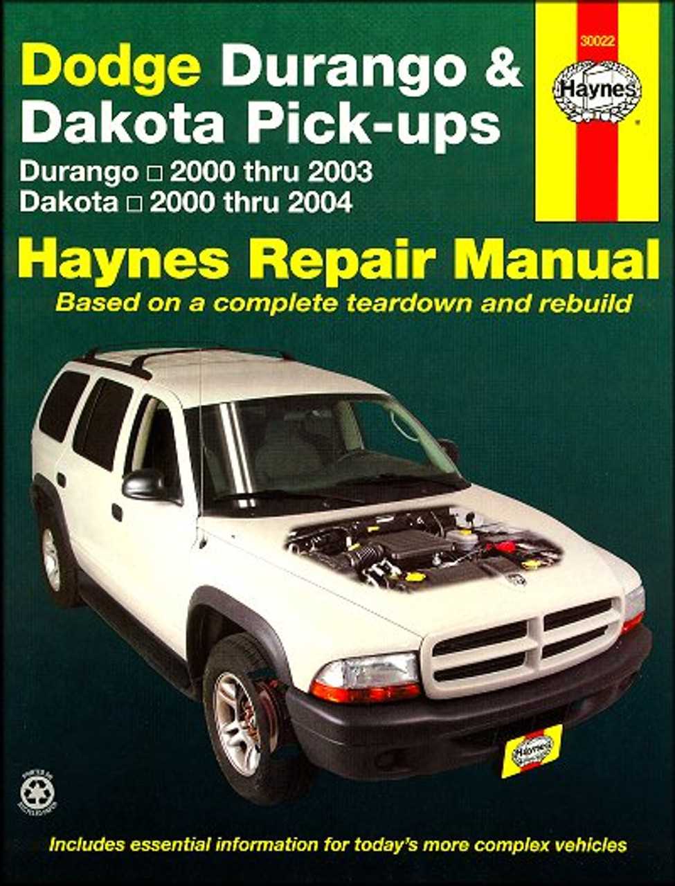 1998 dodge durango repair manual