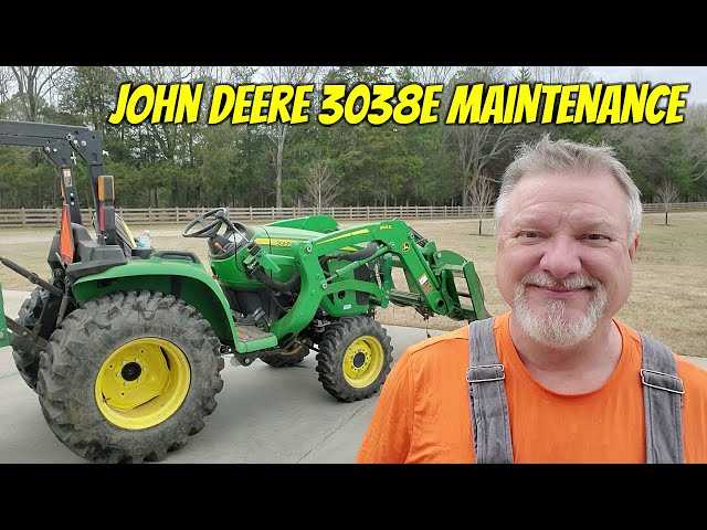 john deere 3038e repair manual