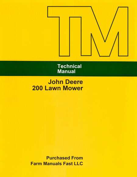 john deere 210 repair manual