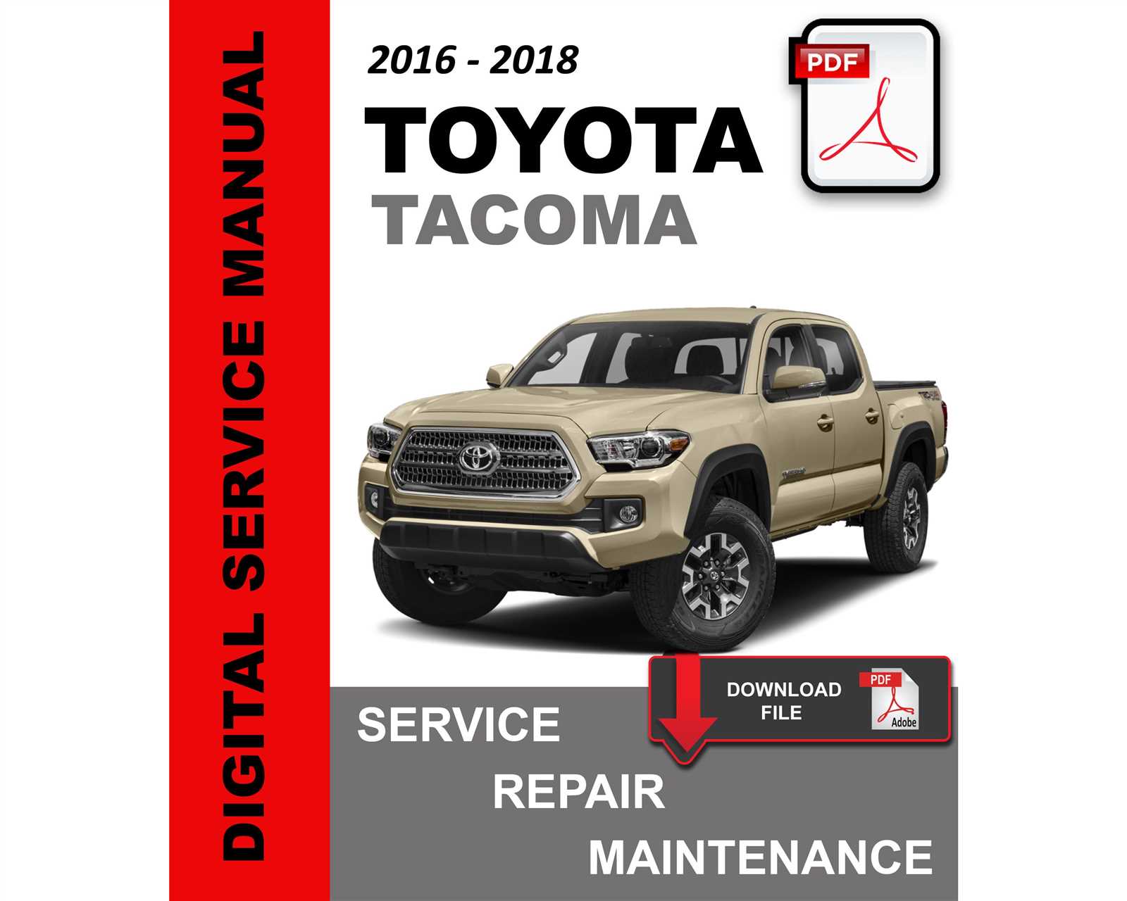 2019 toyota tacoma repair manual