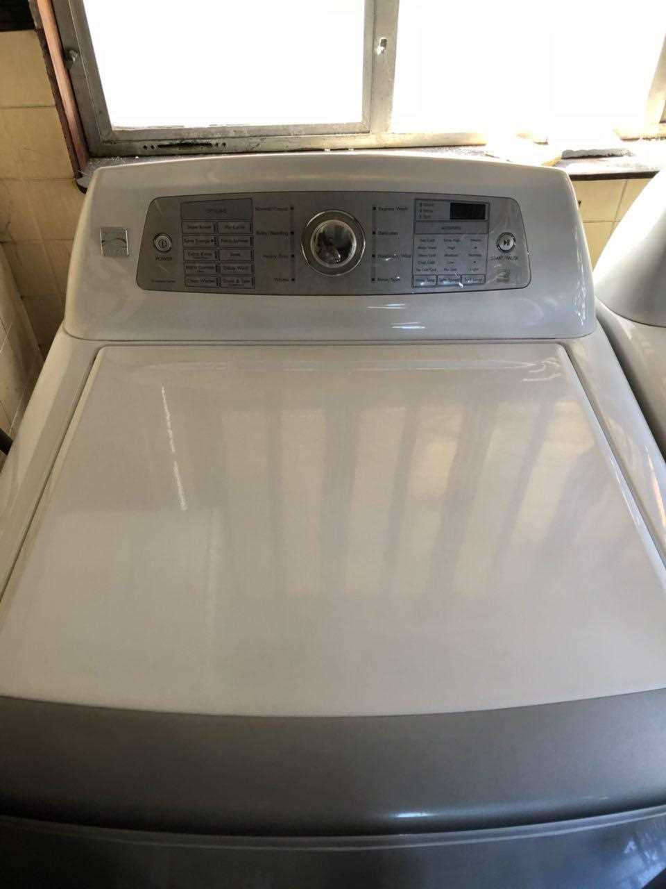 kenmore elite washing machine repair manual