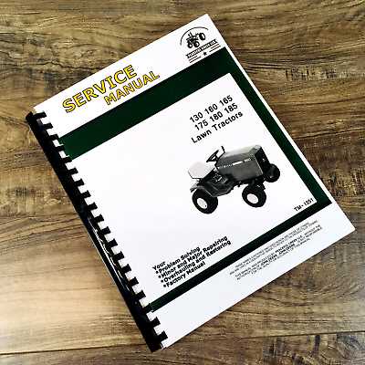 john deere mower repair manual