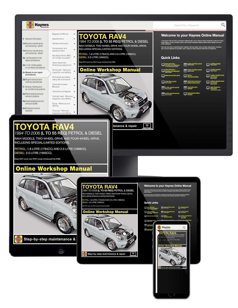 2006 toyota rav4 repair manual