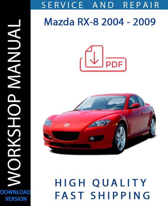 mazda rx 8 repair manual