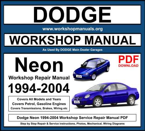 2004 dodge stratus repair manual