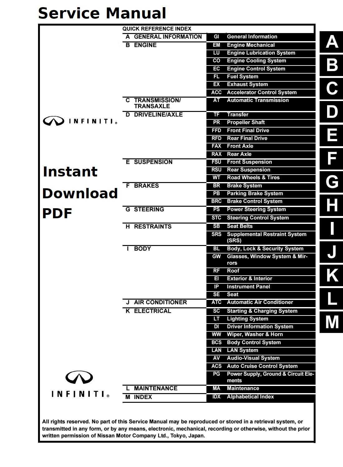 2004 infiniti qx56 repair manual